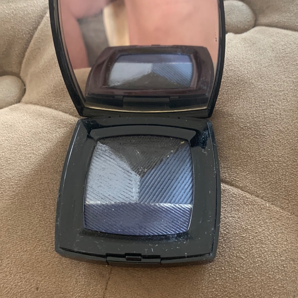 CHANEL 4 eyeshadow palette- blue & black